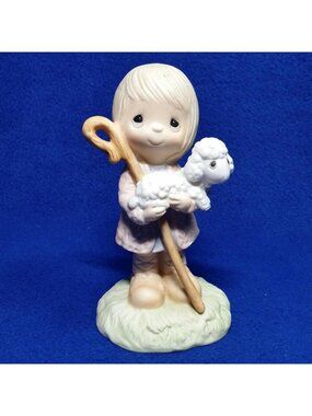 Precious Moments We Have Seen His Star Figurine Jonathan & David 1978 1st Issue